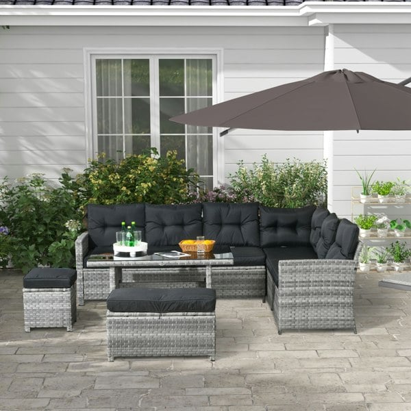 Rattan Sofa Set