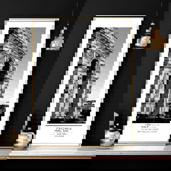 Wall art of Paris | set of 3 framed wall art prints