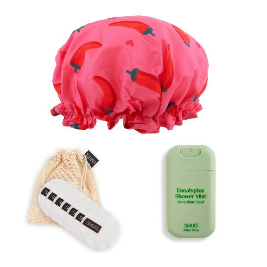 Shower & Spa Set - Various Prints - Chilli Pepper