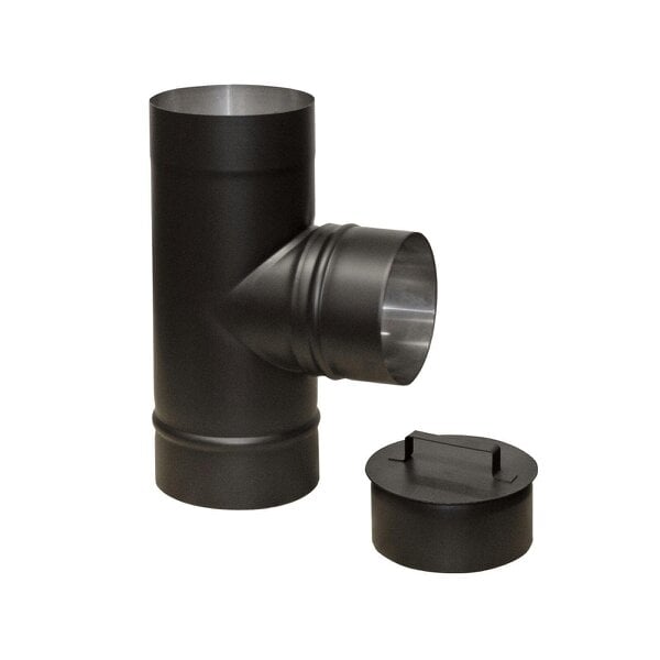 Nicoman Flue Pipe 5inch Tee Junction - 90 Degree