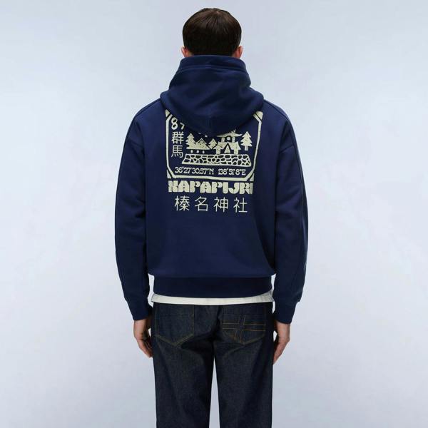 Napapijri B-Teza Puff Print Hoodie