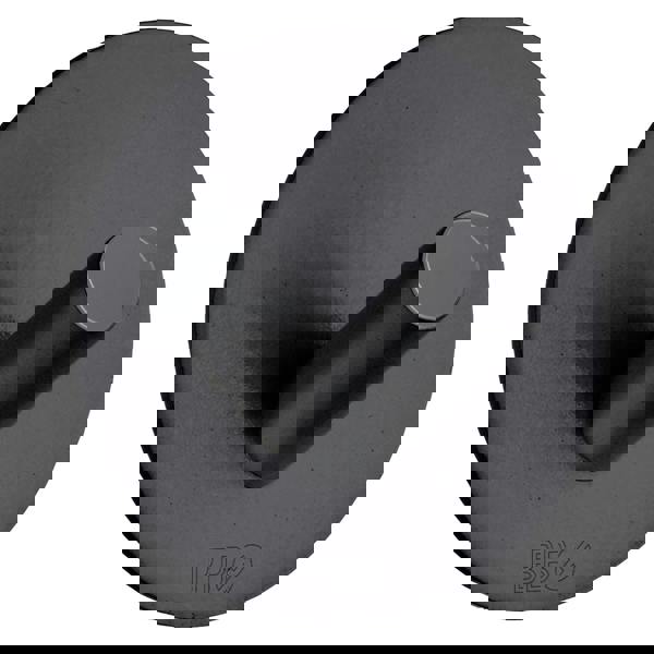 Black stainless steel single towel hook