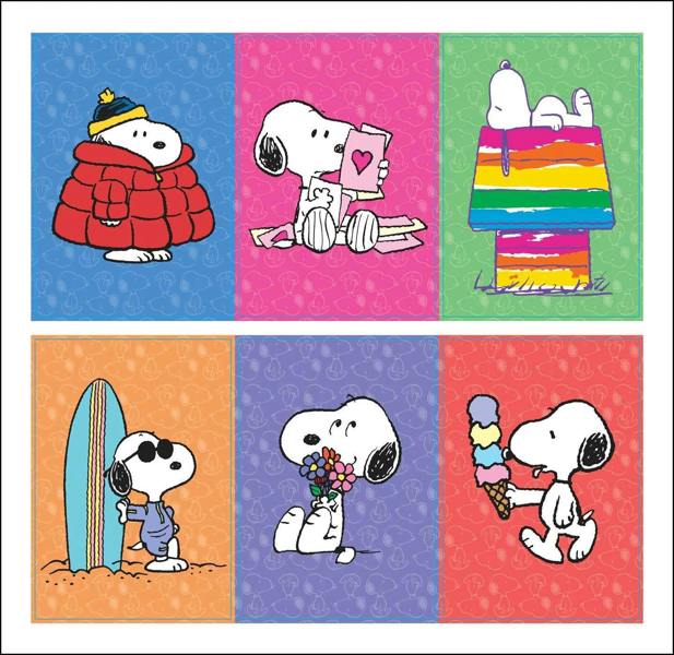 Peanuts/Snoopy Calendar 2027 (with notecards)