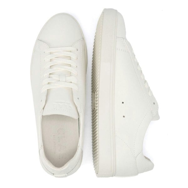 Clae CL20ABR01-WWL Men's Bradley Essentials Triple White Leather