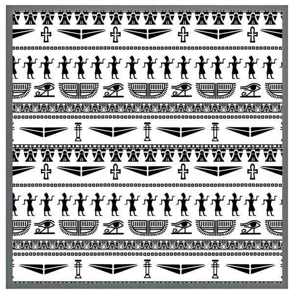 Benjamin Tate Design Tribal egyptian art (picture Frame)
