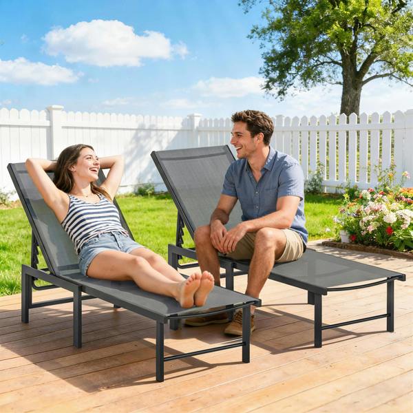 Sun Lounger Set
