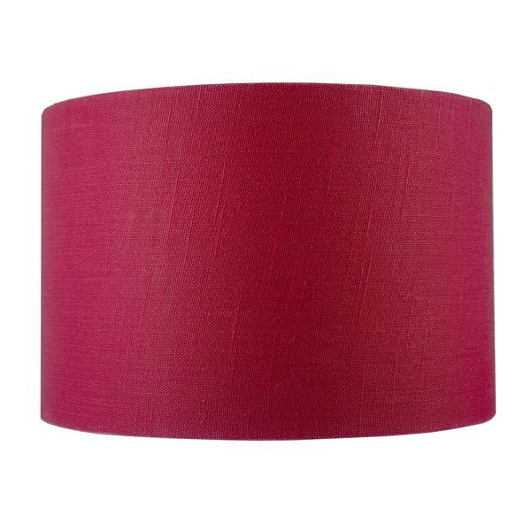 Modern Chic Chrysanthemum Textured Linen Fabric Circular Lamp Shade Image 5
