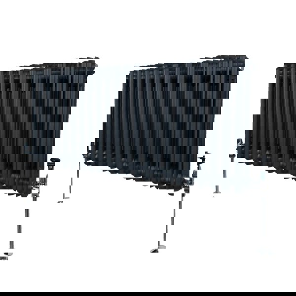 Monstershop Traditional 2 Column Radiator - 300 x 1012mm - Anthracite Grey