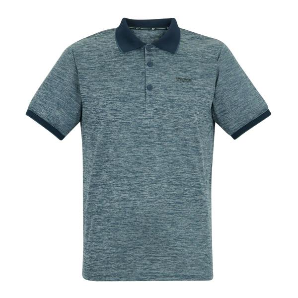 Regatta Mens Remex II Jersey Polo Shirt - China Blue - 