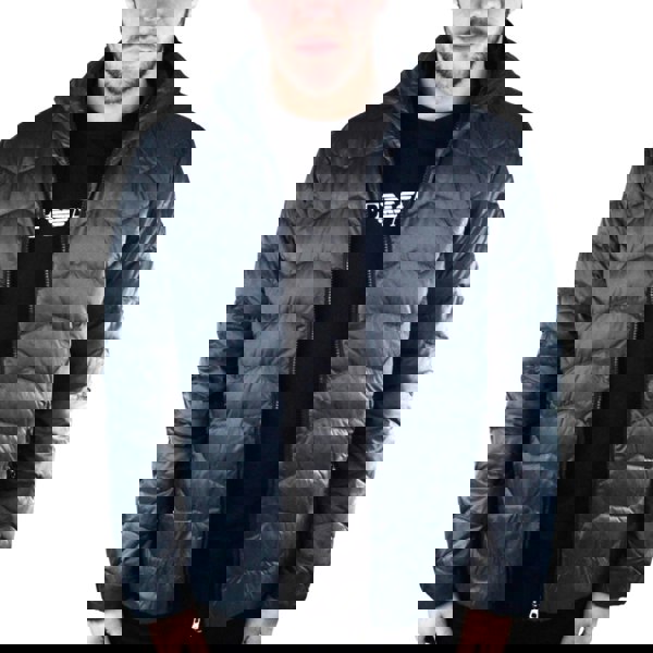 EA7 Dark Blue Full Zip Closure Jacket