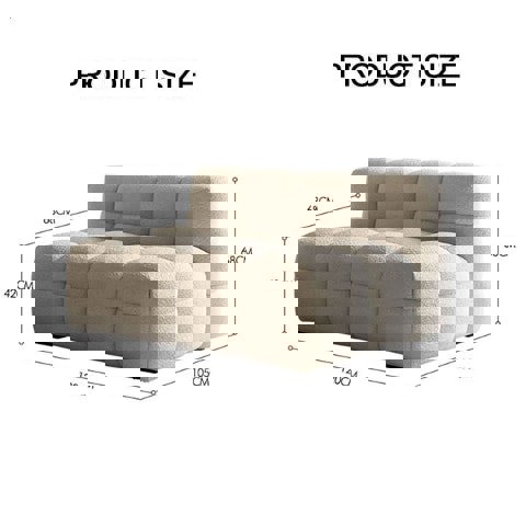 Cora Single Seater, Two Seater Sofa, Lazy Sofa, Boucle-Rit Concept-Rit Concept