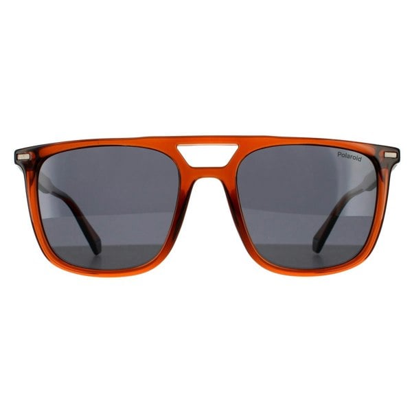 Polaroid Sunglasses PLD 4123/S 09Q C3 Brown Grey Polarized