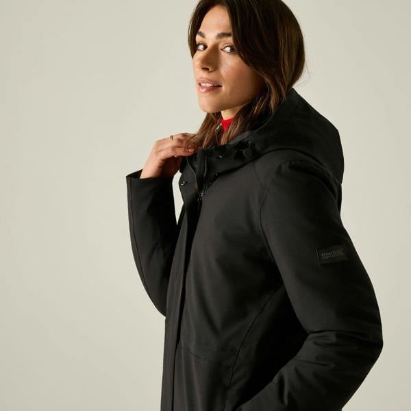 Regatta Womens/Ladies Waterproof Insulated Jacket - Black - 
