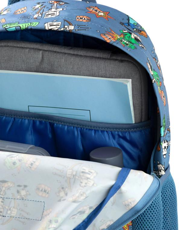 Vanilla Underground Minecraft Unisex Kids Blue Zombie Backpack (One Size)