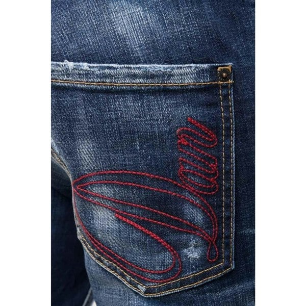 DSQUARED2 S71LB1012 S30664 SAILOR JEAN 470 NAVY BLUE JEANS Mens 42