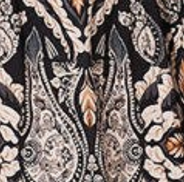 Izabel London Paisley Relaxed 1/2 Sleeve Maxi Dress