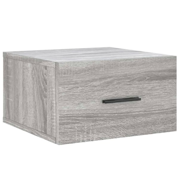 Berkfield Wall-mounted Bedside Cabinets 2 pcs Grey Sonoma 35x35x20 cm