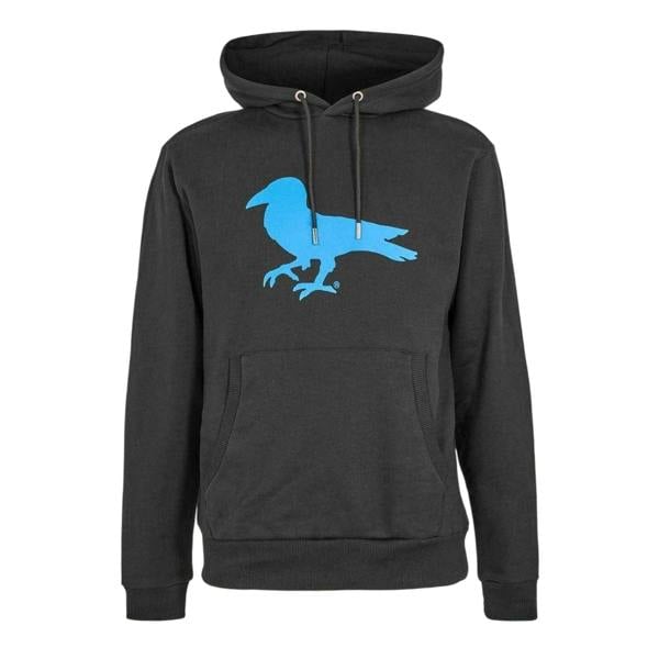 Modern Amusement Unisex Adult Sentimental Robin Hoodie - Jet Black - 