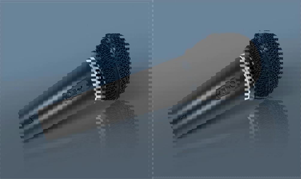 St Helens Mr Entertainer Dynamic Handheld Karaoke Microphone With Lead 600 Ohm Black