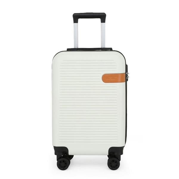 Infinity Luggage Hard Shell Classic Dual 4 Wheel Luggage Suitcase Set
