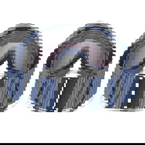 Smith Ski Goggles I/O Mag XL 2GM 4BV Granite Blue ChromaPop Everyday Blue Mirror