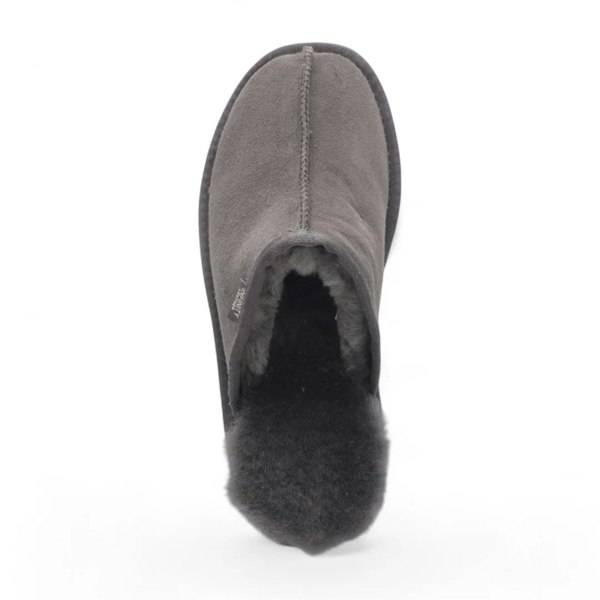 Infinity Leather Highland - Men's Genuine Sheepskin Suede Mule Slippers