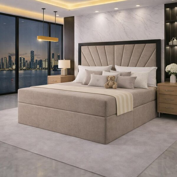 Great British Beds Mercer Contrast Border Divan Bed