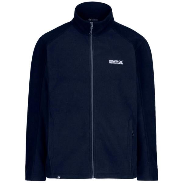 Regatta Great Outdoors Mens Hedman II Two Tone Full Zip Fleece Jacket - Navy/Navy - 