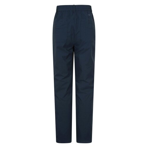 Mountain Warehouse Womens Delta Fleece Lined Short Winter Trousers - Navy - 12 UK - Navy - 94% Polyamide/6% Elastane