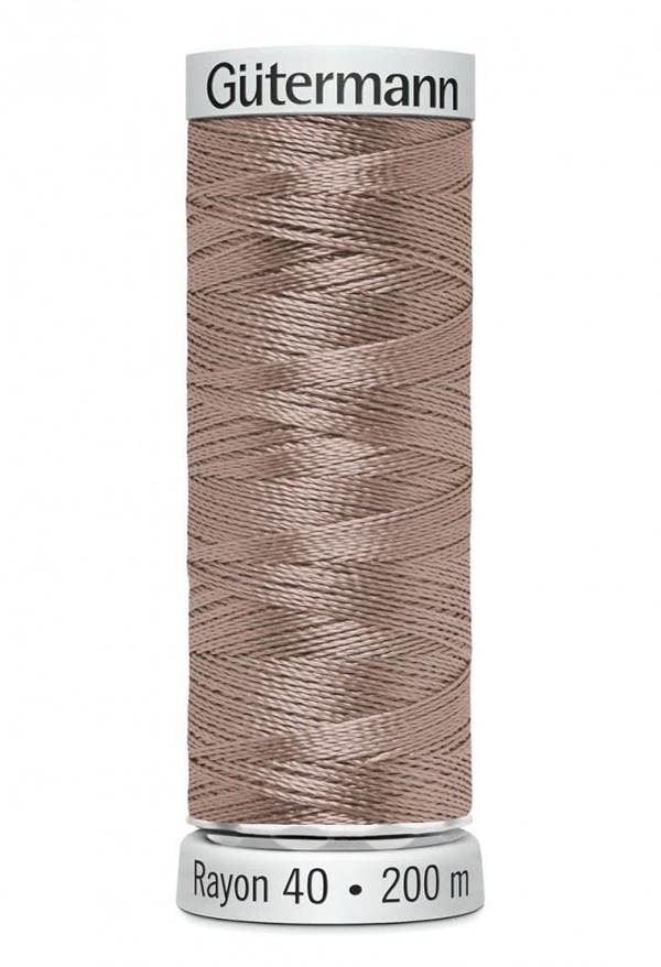 Gutermann No 40 Sulky Rayon Embroidery Thread 200m Rayon Thread Suitable For Embroidery