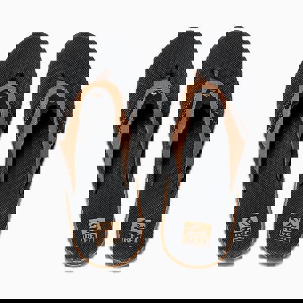 Reef FANNING Mens Sandals Black/Tan