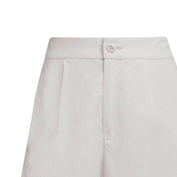 Adidas Womens/Ladies Originals Pleated Relaxed Fit Chino Shorts - Pink - 