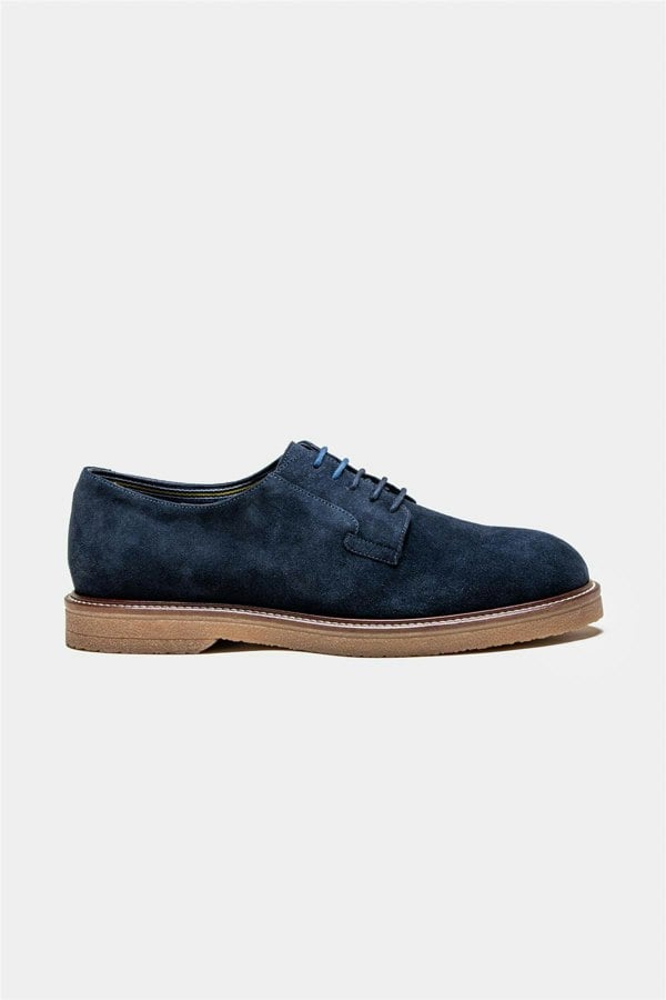 Richmond navy shoe side