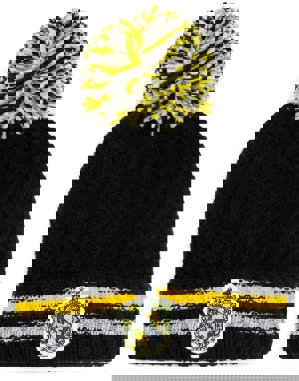 Harry Potter Unisex Yellow Beanie and Gloves Set (One Size)