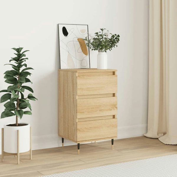 Berkfield Sideboard Sonoma Oak 40x35x70 cm Engineered Wood