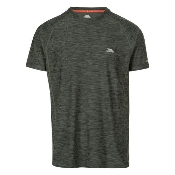 Trespass Mens Gaffney Active T-Shirt - Ivy Marl - 