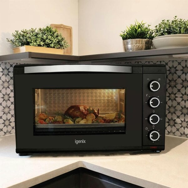 igenix 60L Mini Oven, Black