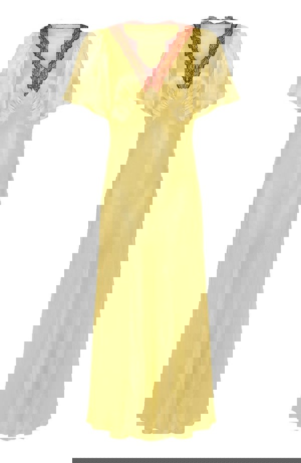 Rewritten London Ellis Butter Yellow Dress