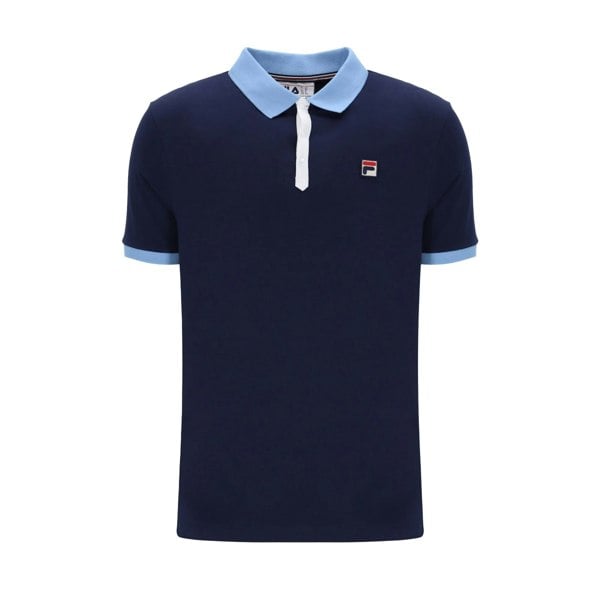 Fila Panatta 2 Polo Shirt Fila Navy/Vista Blue/White