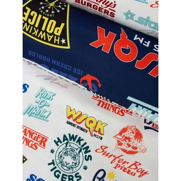 Stranger Things Demogorgon Duvet Set - Blue - 