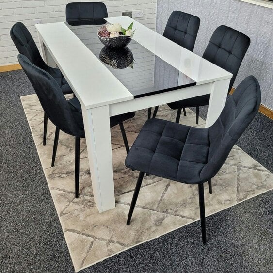 Kosy Koala Dining Table Set with 6 Chairs Dining Room and Kitchen table set of 6
