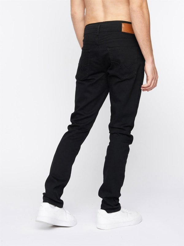 Duck and Cover Overburg Tapered Jeans Black
