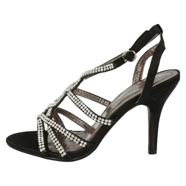 Anne Michelle Ladies Anne Michelle Diamante Sandals