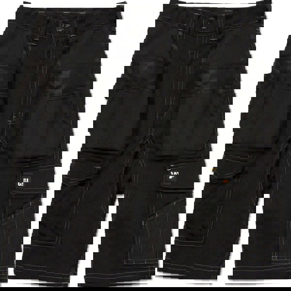 Caterpillar Essential Stretch Holster Polyester Men's Black Work Shorts