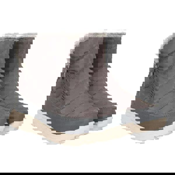 Mountain Warehouse Womens/Ladies Boston Fleece Lined Snow Boots - Grey - 