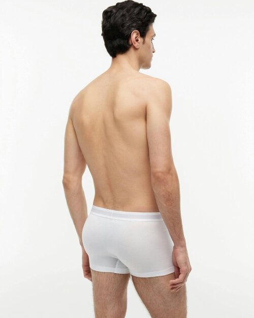Tommy Hilfiger 3 Pack Waistband Mens Trunks - Grey Heather/White/Desert Sky