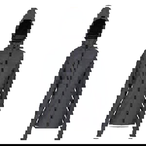 Regatta Professional Womens/Ladies 3 Layer Membrane Soft Shell Jacket - Seal Grey/Black