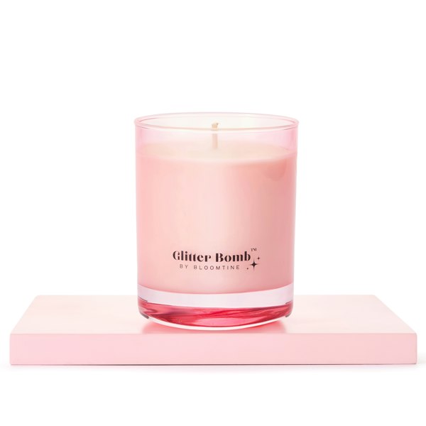 BLOOMTINE | Glitter Bomb Candle - Bergamot and Patchouli