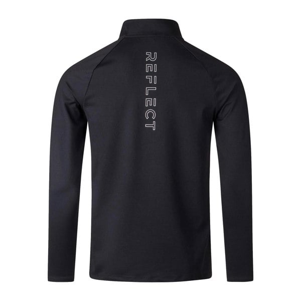 REFLECT Dynamic Pro Quarter Zip Track Top Black