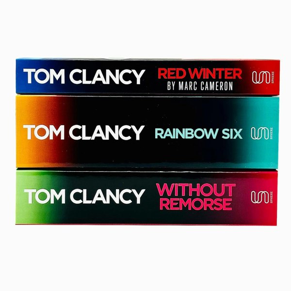 Tom Clancy Red Winter, Rainbow Six & Without Remorse By Marc Cameron & Tom Clancy 3 Book Set